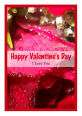 Photo Valentine Vertical Rectangle Favor Tag 1.875x2.75